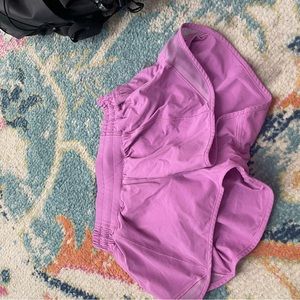 Lululemon Hot Pink Hotty Hot Shorts